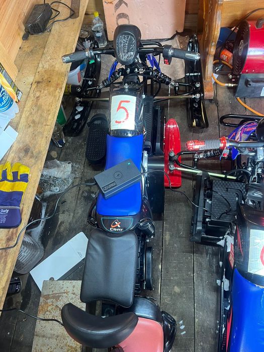 Детский электроснегоходы снегокаты