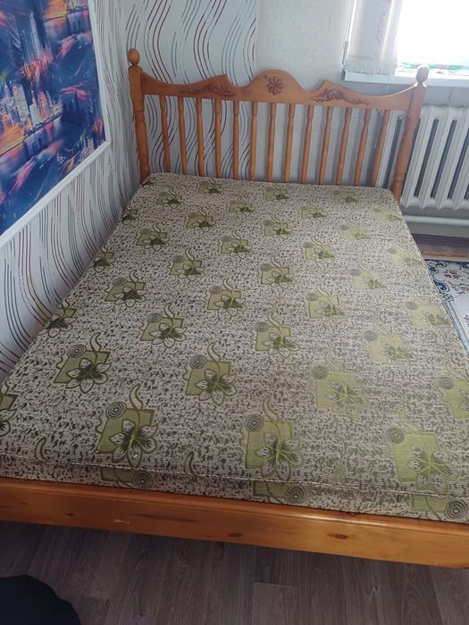 кровать двухспалка, за 20тыс