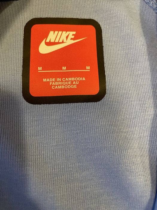 Nike tech fleece Baby blue and black