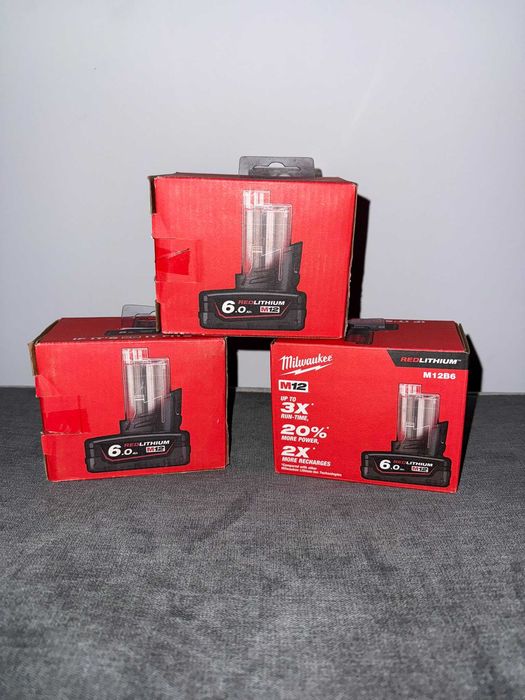 Acumulatori / baterii Milwaukee M12 6Ah