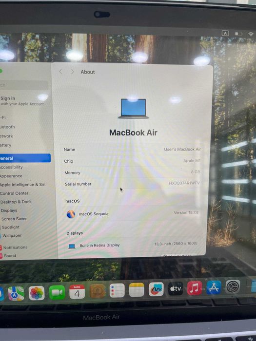 Macbook Air M1 256gb 100% | Рассрочка