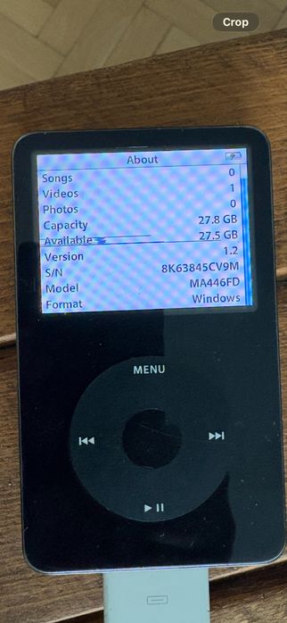 iPod Classic 5.5 Generation (Модел: MA446FD/A)
