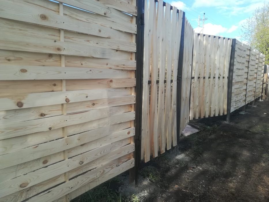 Плетёный забор..