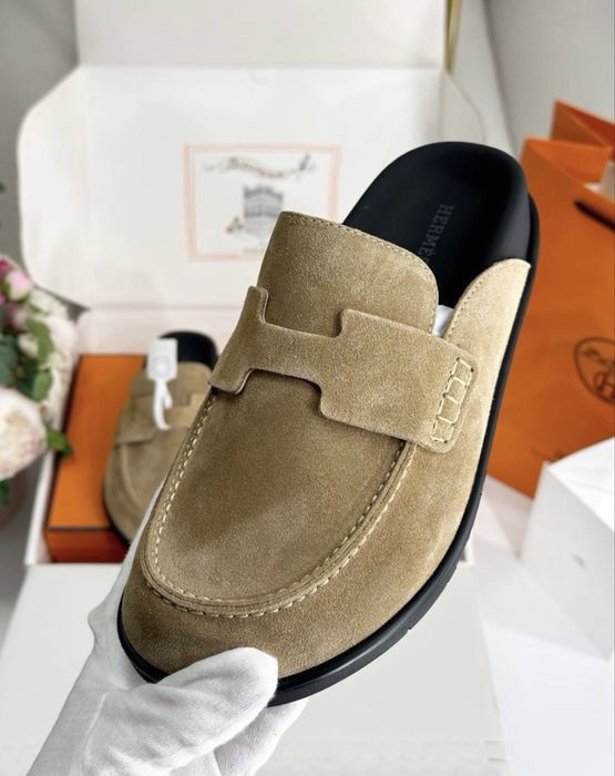 Дамски чехли Hermes Go Mule