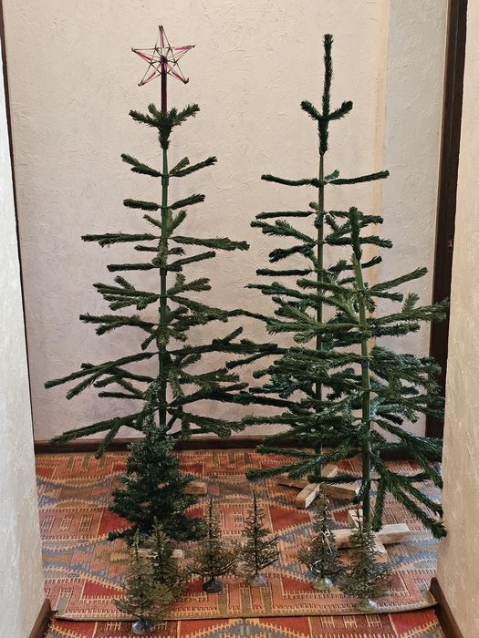 Елка родом из СССР и игрушки малютки