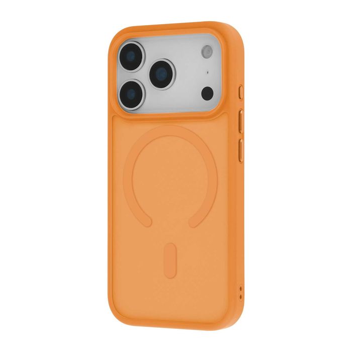 Husa MagSafe Orange - Spate Mat Fumuriu - iPhone 17 Pro