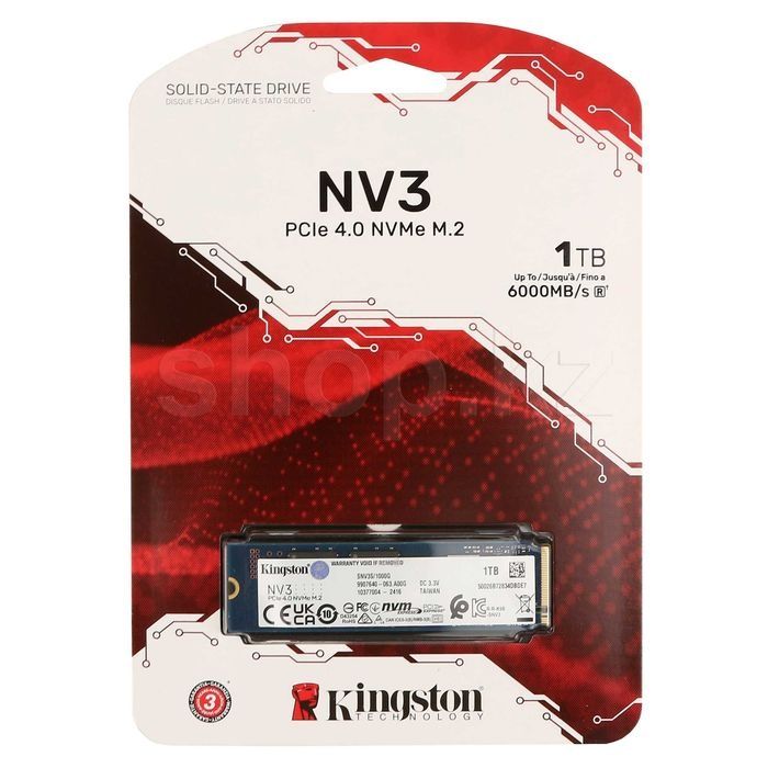 Ssd m2 nv3 Kingston 1000gb