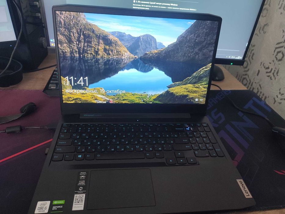 IdeapadGaming Ноутбук i5-10300H CPU2.50GHz ОЗУ8Gb GTX1650Ti(4gb)UHD
