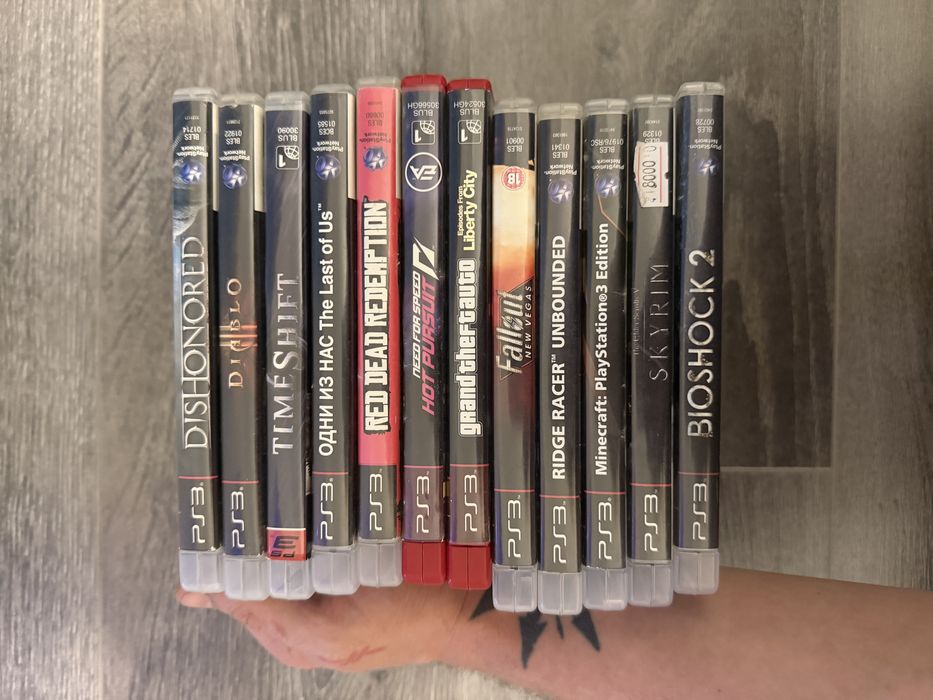 Sony playstation 3 с дисками