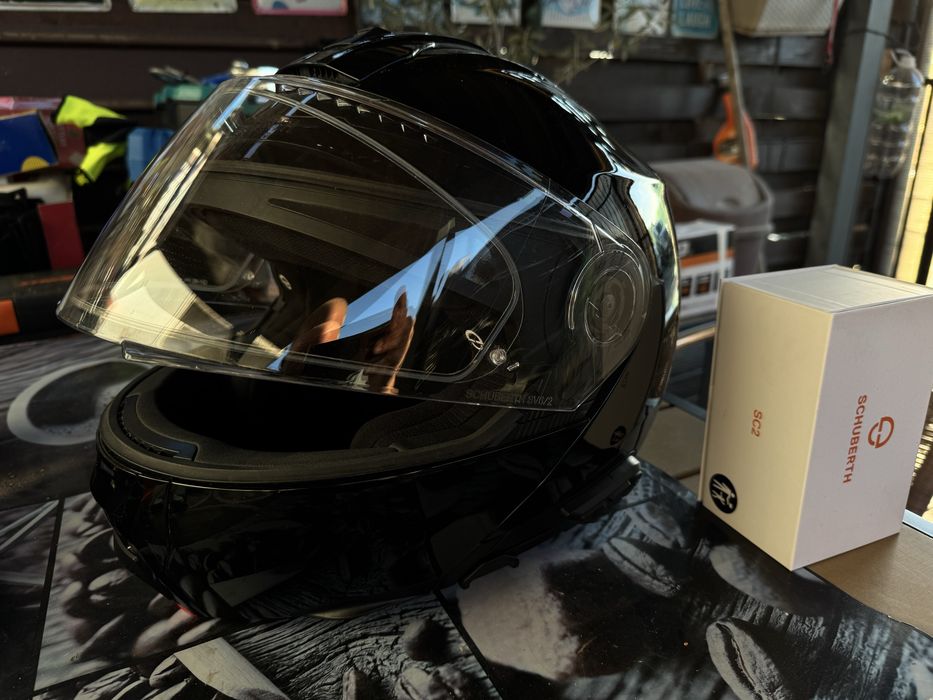 Casca moto Schuberth C5 cu Sc2 comunicator