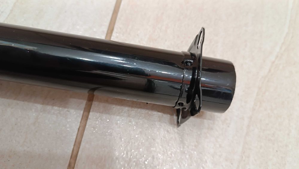 тръба черна стойка , поставка