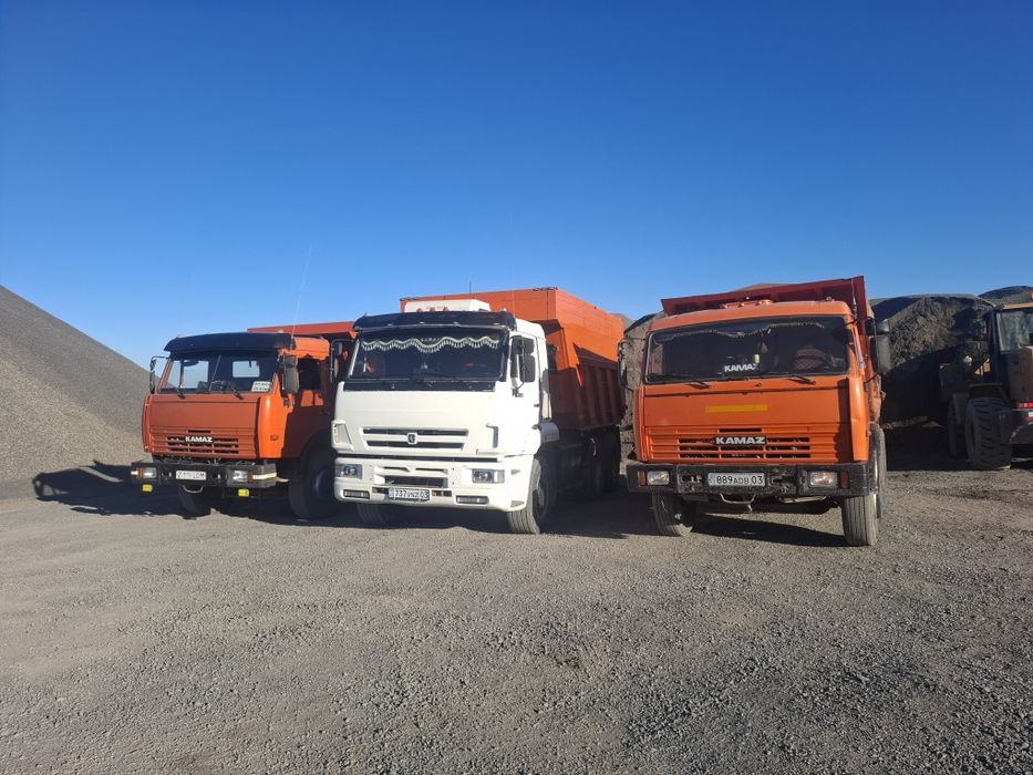 Услуги камаза Щебень, песок