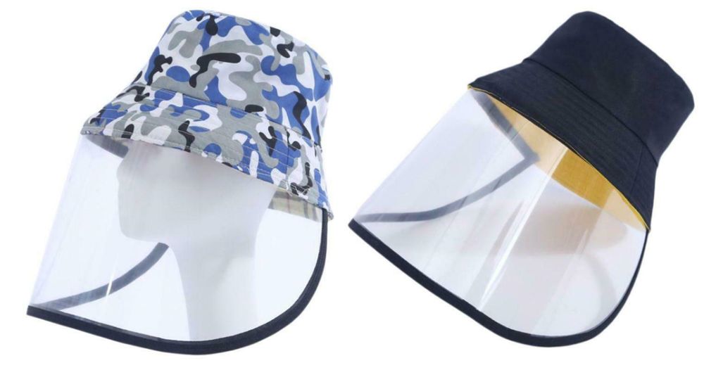 Palarie protectie. Culoare camuflaj, albastru inchis Nou ambalata!