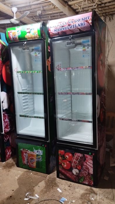 Оптом нархларда Витрина холодильниклар бор
