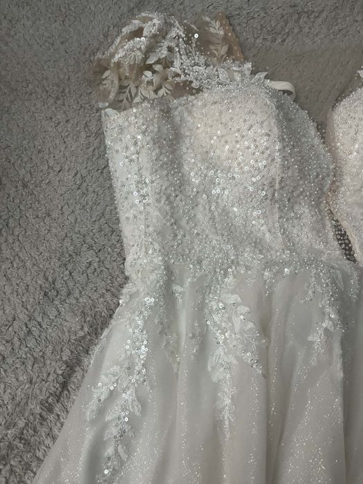 Vând rochie de mireasă tip A-line. - negociabil