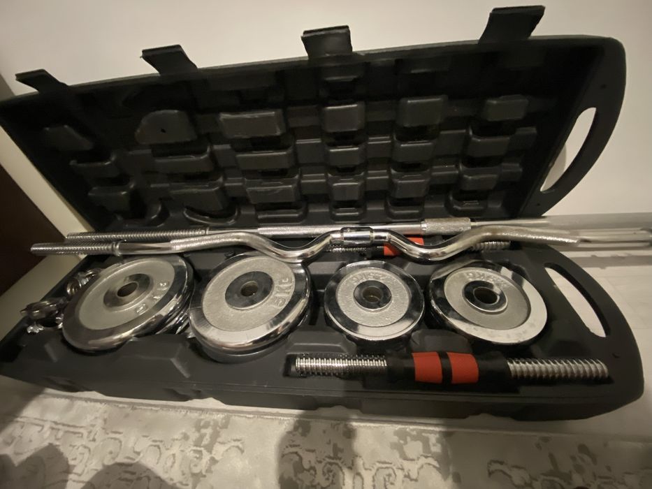 Продам набор гири штанга