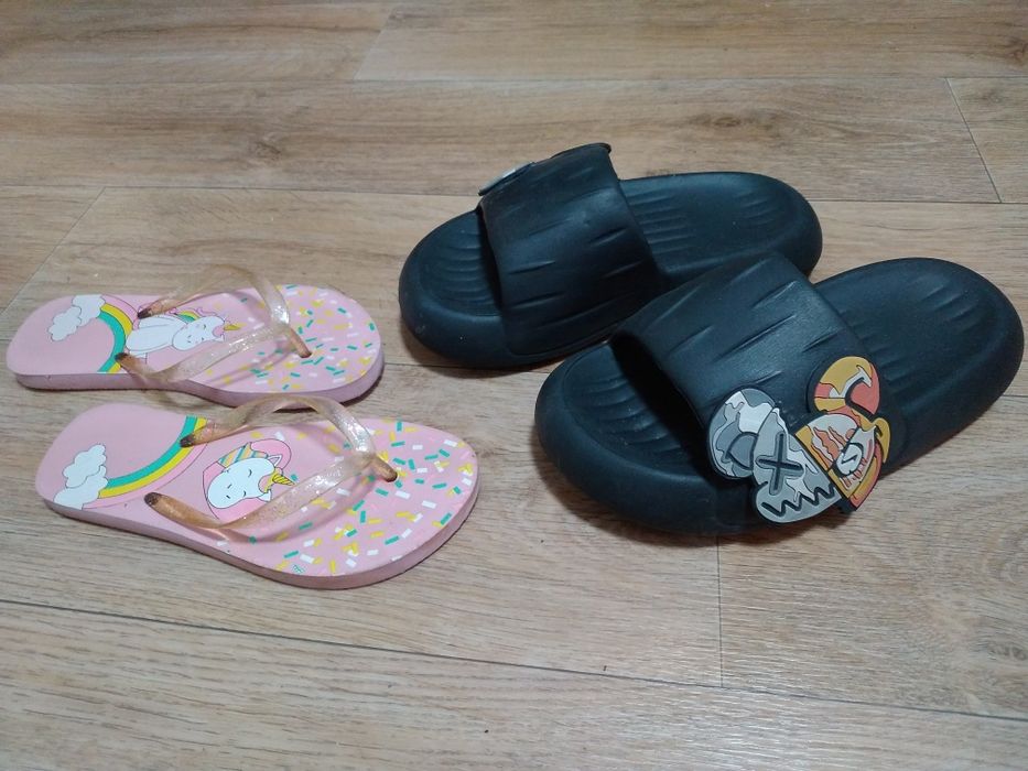 Тапочки шлепки детские 36р
