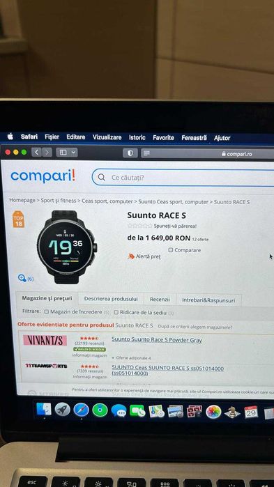 Ceas Suunto Race S