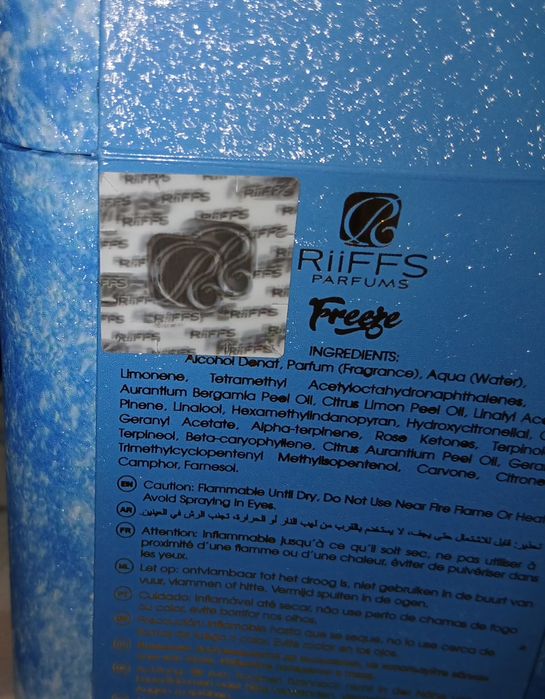Parfum Riffs Freeze nou nouț
