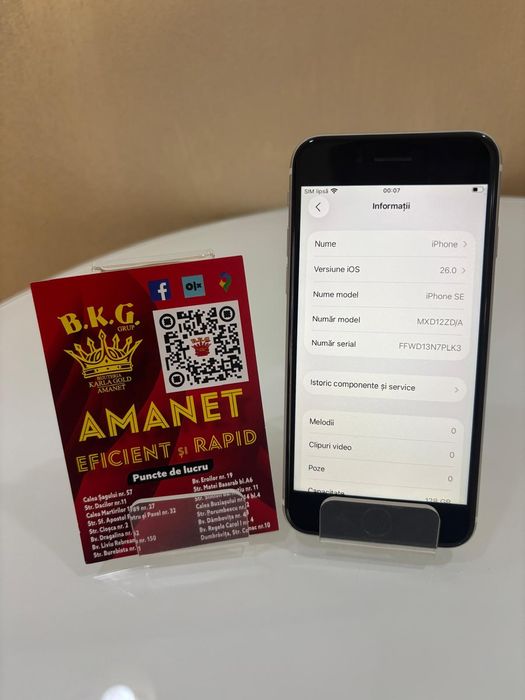 Iphone SE 2020 128gb Amanet BKG