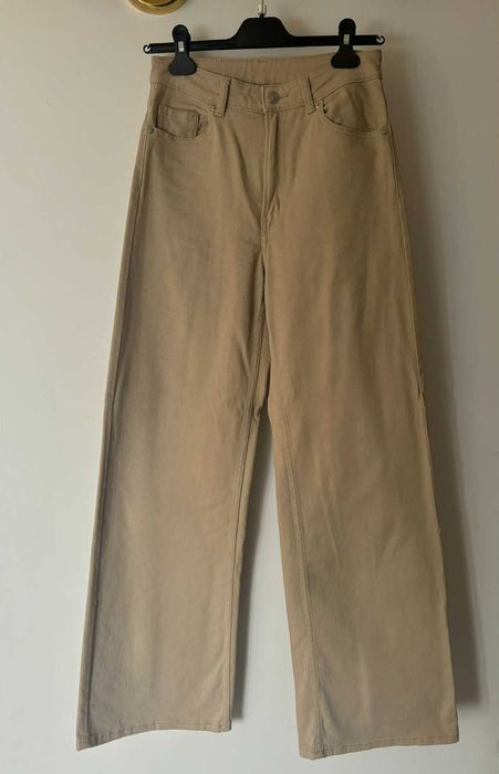 Бежови дамски дънки