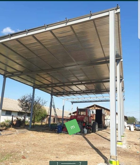 Vand structura metalica ferme Metalice 9cu30  din europrofile ipe 180 cu 200 pentru comenzi 0729 637 047