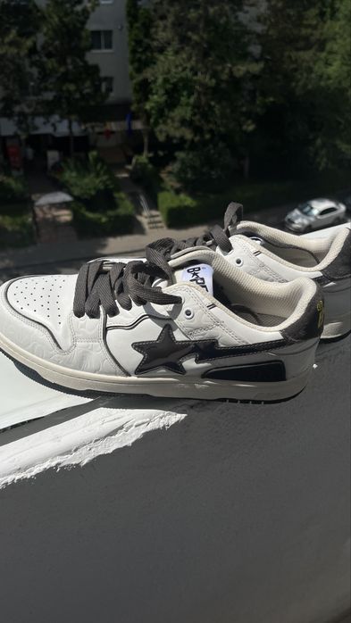 Bape Sta White Silver