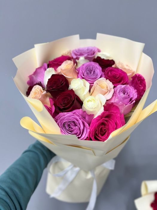 Цветы с доставкой Алматы 101 роза