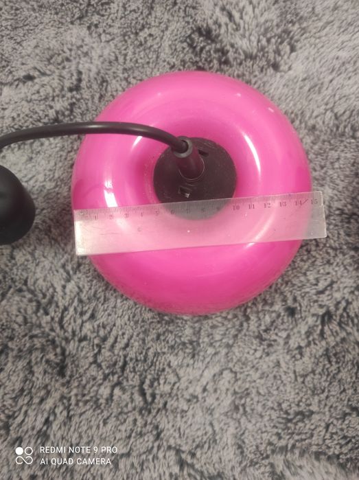 Два абажура в розово