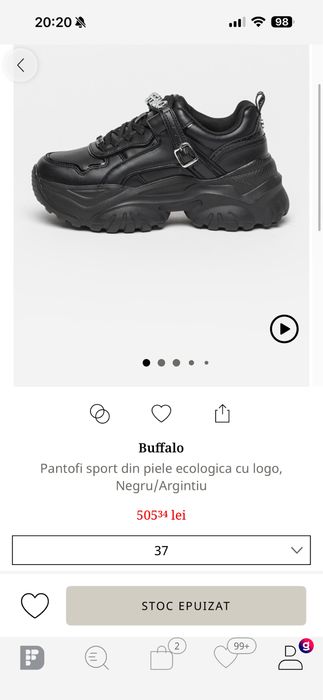 Vand adidasi Buffalo