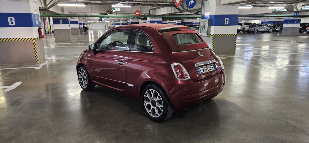 FIAT 500 CABRIO,1.4 Benzina SPORT,an 2012,Manual 6+1,Ingrijit,Acte Zi