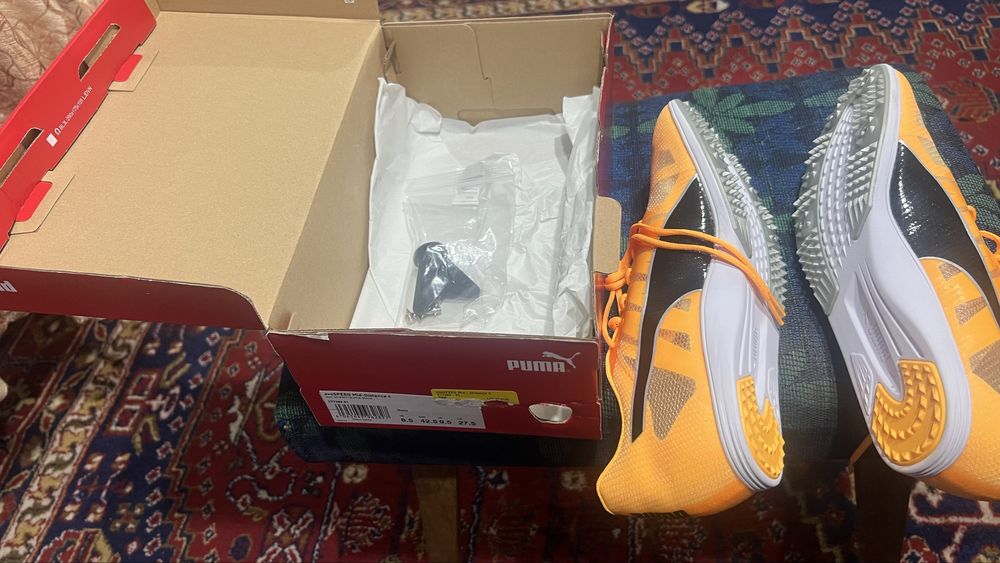 Puma evoSpeed Mid Distance 4 Men's Spikes - Sunset Glow