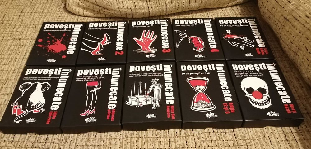 Joc carti Povesti intunecate