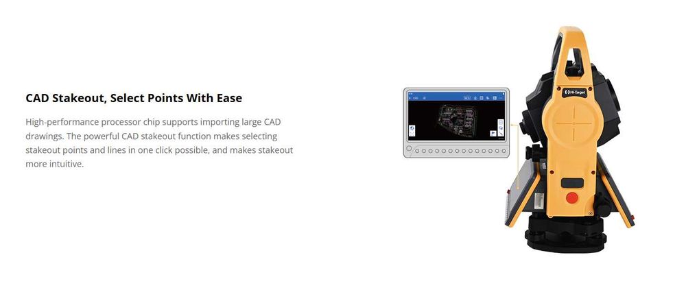 Умный Android-тахеометр HTS-720