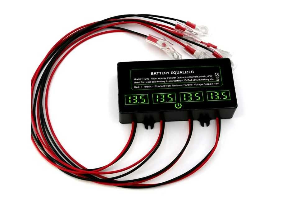 Egalizator baterii 48V, LCD, cu afisaj, protectie fuzibile