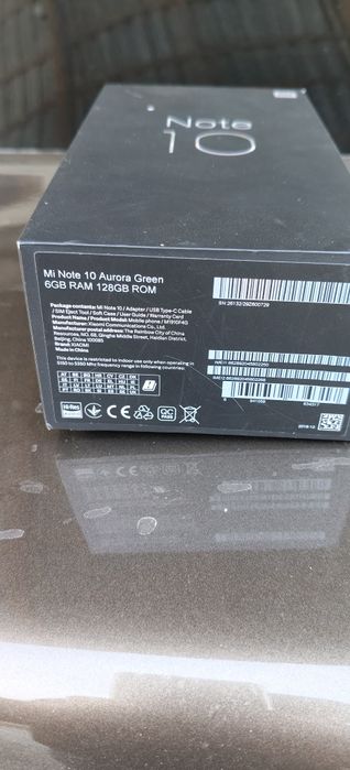 Mi  Note 10 Aurora Green