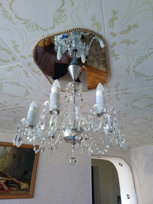 Люстра хрустальная