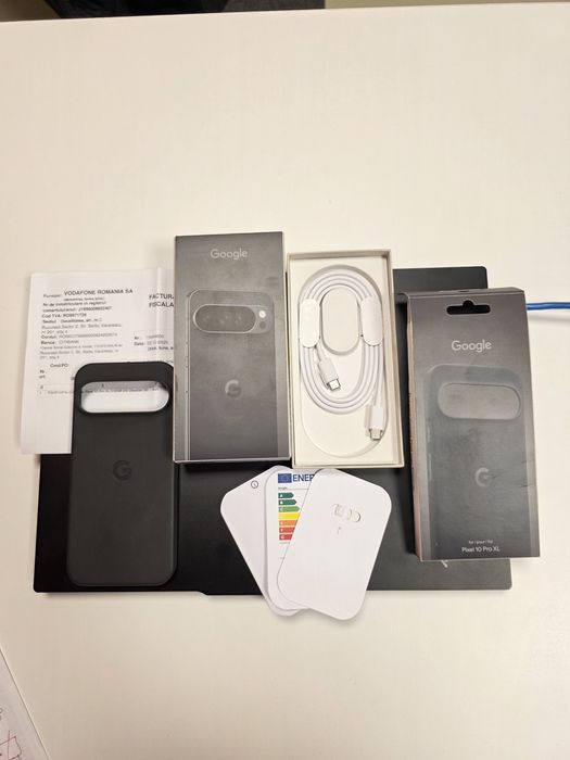 Google Pixel 10 Pro XL Obsidian 512 GB Factura Garanție 24 luni