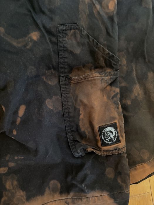 Diesel tie-dye шорти мьжки
