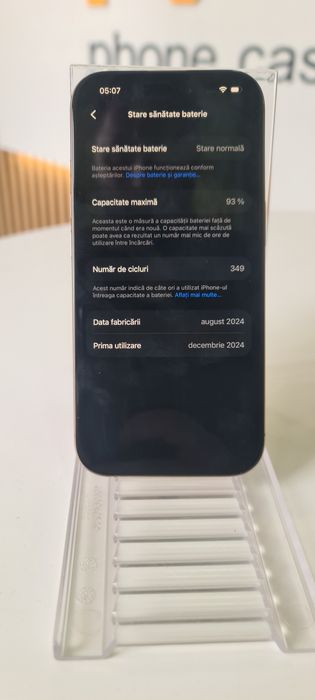 Vând iphone 16 pro 512gb