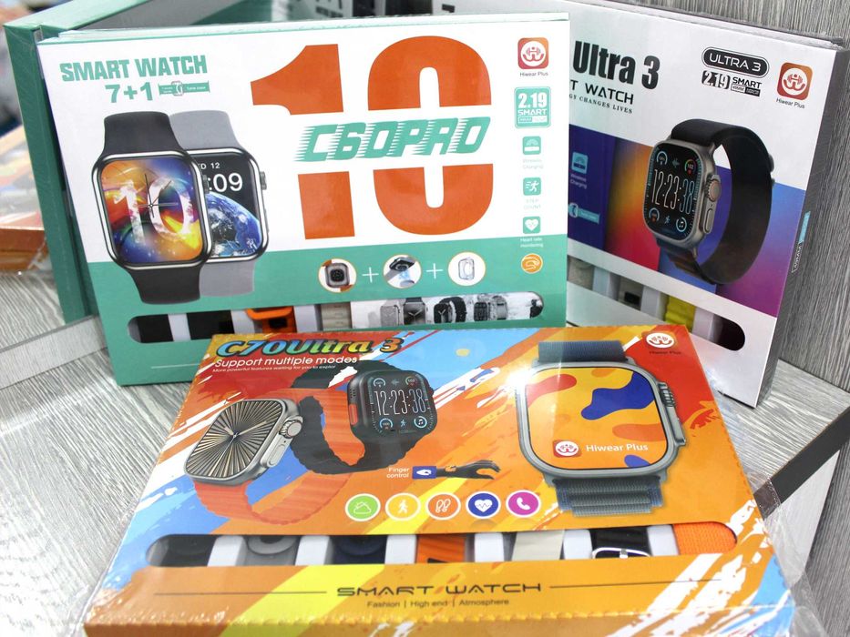Смарт-часы C60 Ultra 3 (7+1 Deluxe Edition)