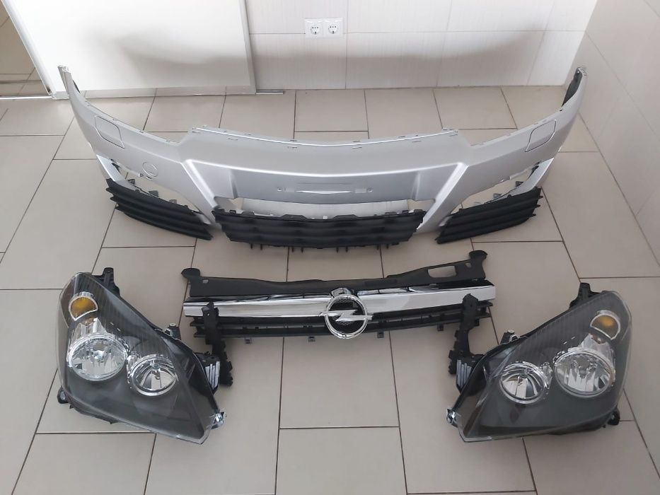 Pachet Fata Completa Bara+Acc Opel Astra H 2004-2007 (Z157 (Gri))