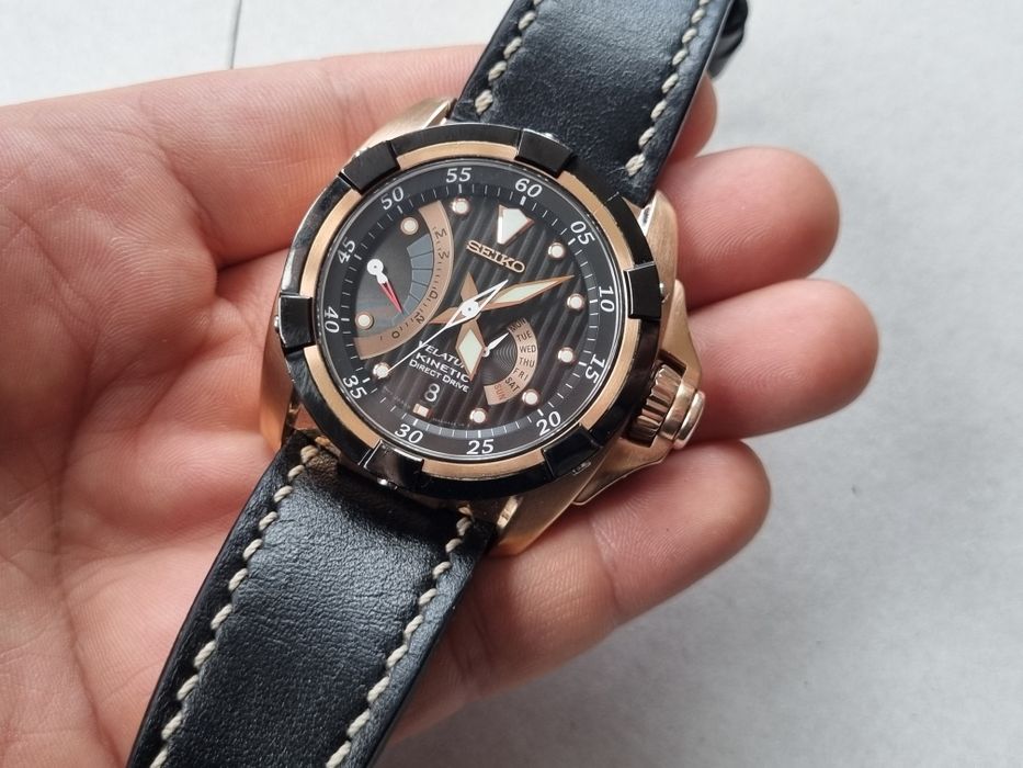 Seiko Velatura Kinetic Direct Drive часовник
