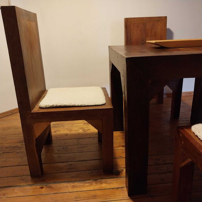 Тик маса столове орех дъб