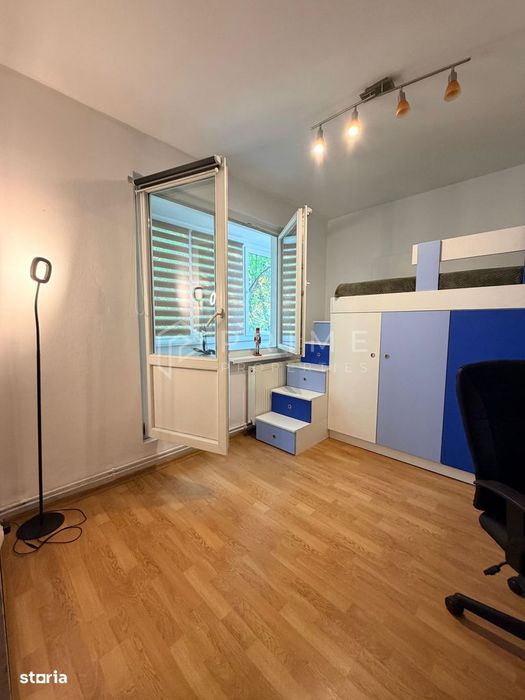 3 Camere, Et. 2, Decomandat, 2 băi, Mobilat complet- zona Tudor
