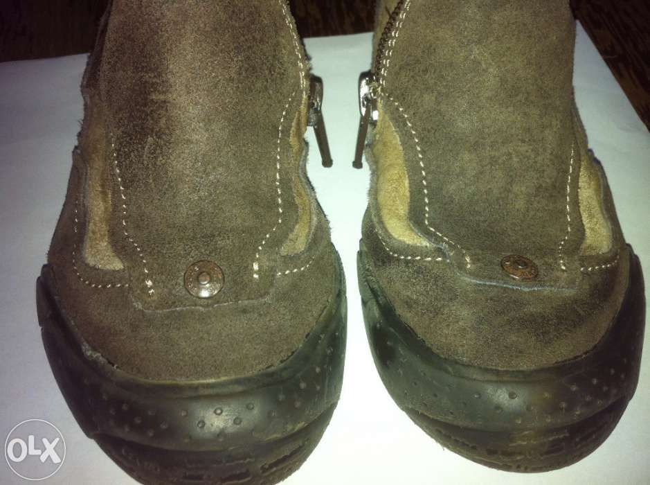 cizme "ikks" nr. 32 (int. 21 cm), piele int/ext, pt. fetite