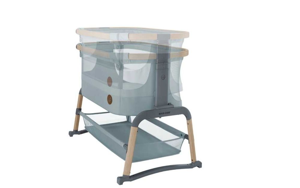 Patut co-sleeper pentru copii Maxi-Cosi Iora Air, gri, 82 x 50 x 3 cm