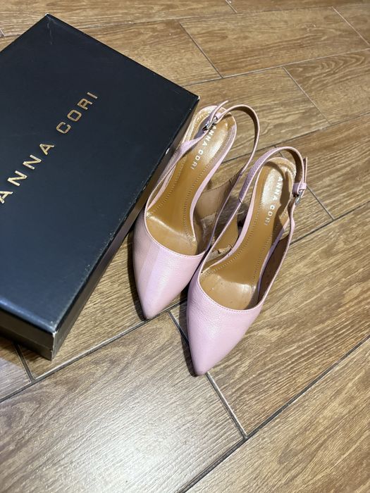 Pantofi Anna Cori piele