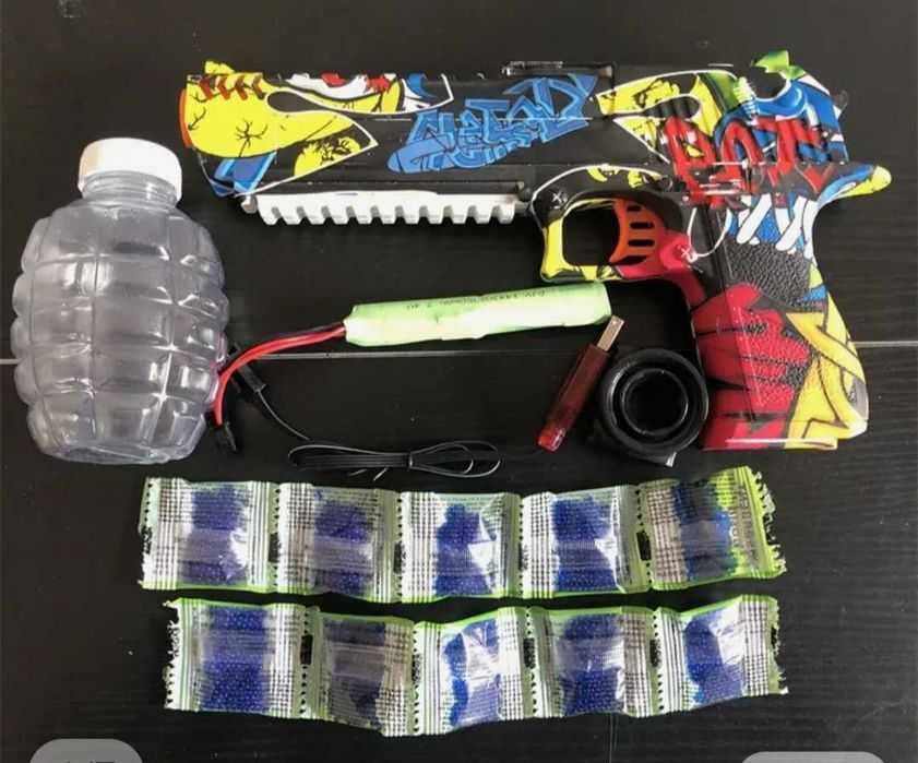 Пейнтбол пистолет Desert Eagle M1911gel Blaster gun