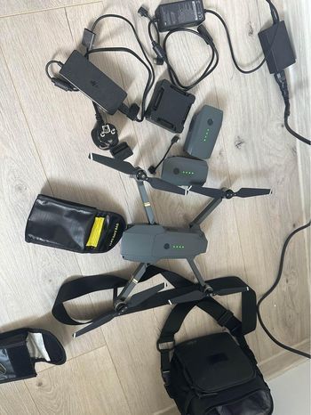 Drona DJI Mavic Pro 4k fly more combo